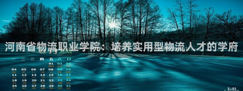 28圈现在狂杀：河南省物流职业学院：