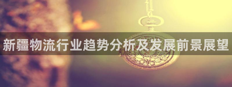 28圈可以退款吗：新疆物流行业趋势分