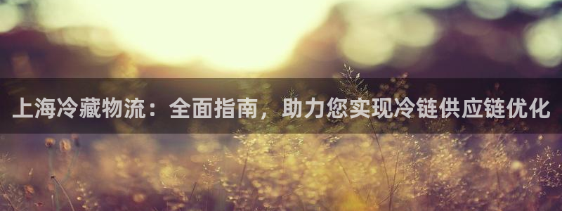 28圈注册链接入口：上海冷藏物流：全