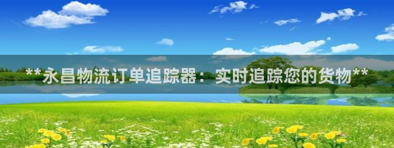 28圈官网网站：**永昌物流订单追踪