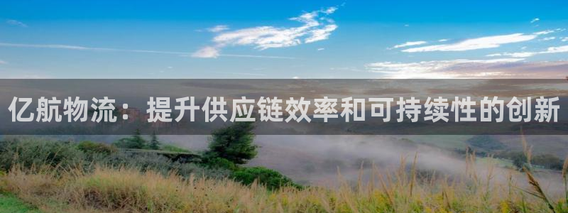 28圈注册网站链接：亿航物流：提升供
