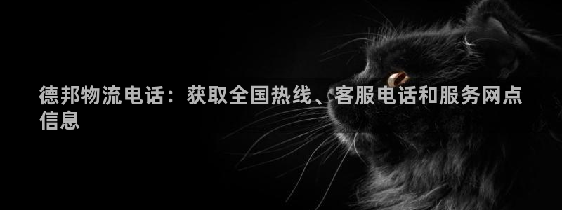 28圈p图上分下款通道：德邦物流电话
