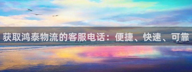 28圈连输10天：获取鸿泰物流的客服