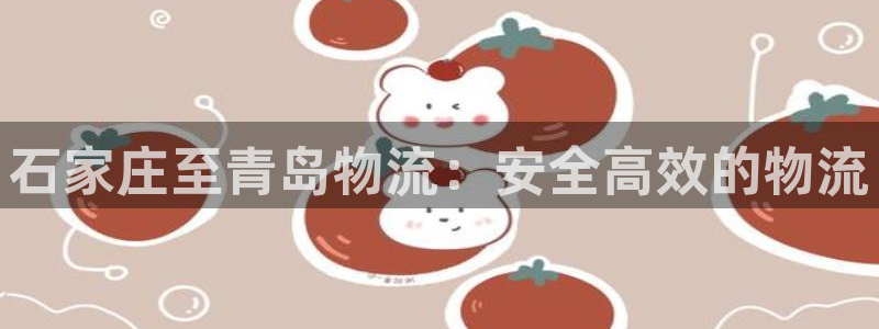 28圈平台注册：石家庄至青岛物流：安