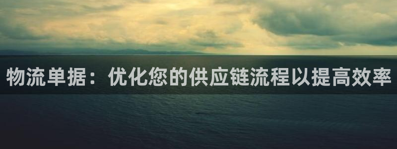 28圈注册网站链接：物流单据：优化您