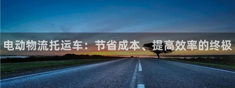 28圈加拿大技巧：电动物流托运车：节
