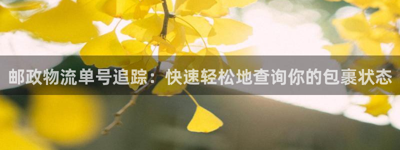 28圈赌博软件正规吗：邮政物流单号追